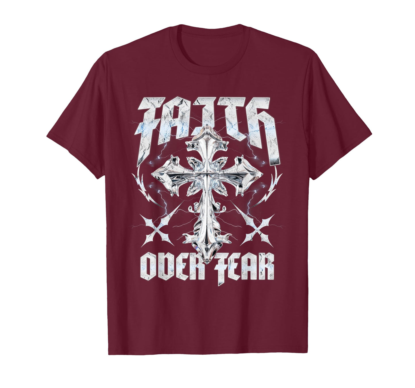 Faith Over Fear - Christian Streetwear T-Shirt