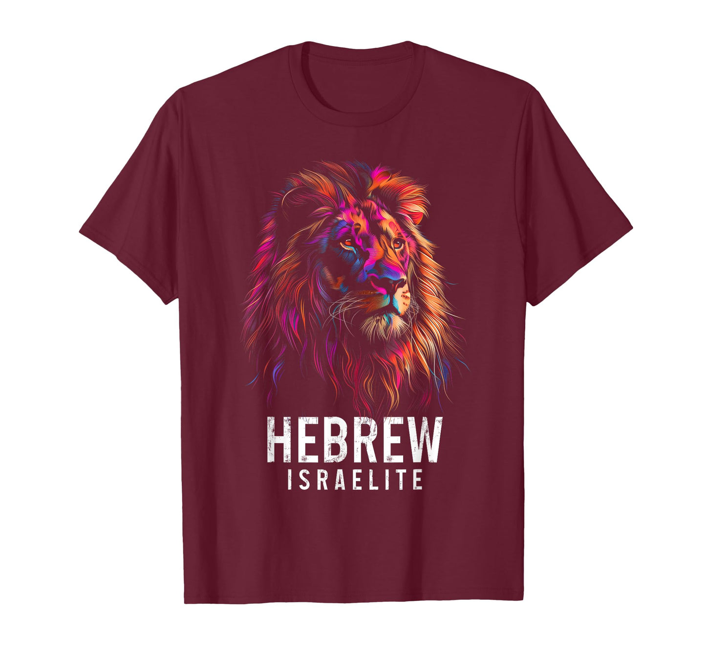 Hebrew Israelite Lion Of Judah Tribe YHWH Jew Jewish Yah T-Shirt