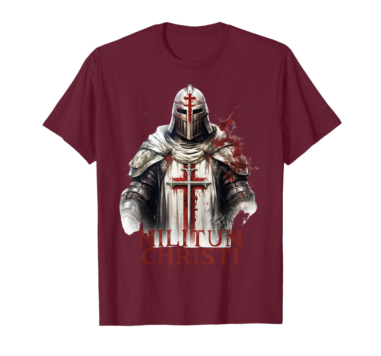 Catholic Knight Templar Crusader Cross T-Shirt