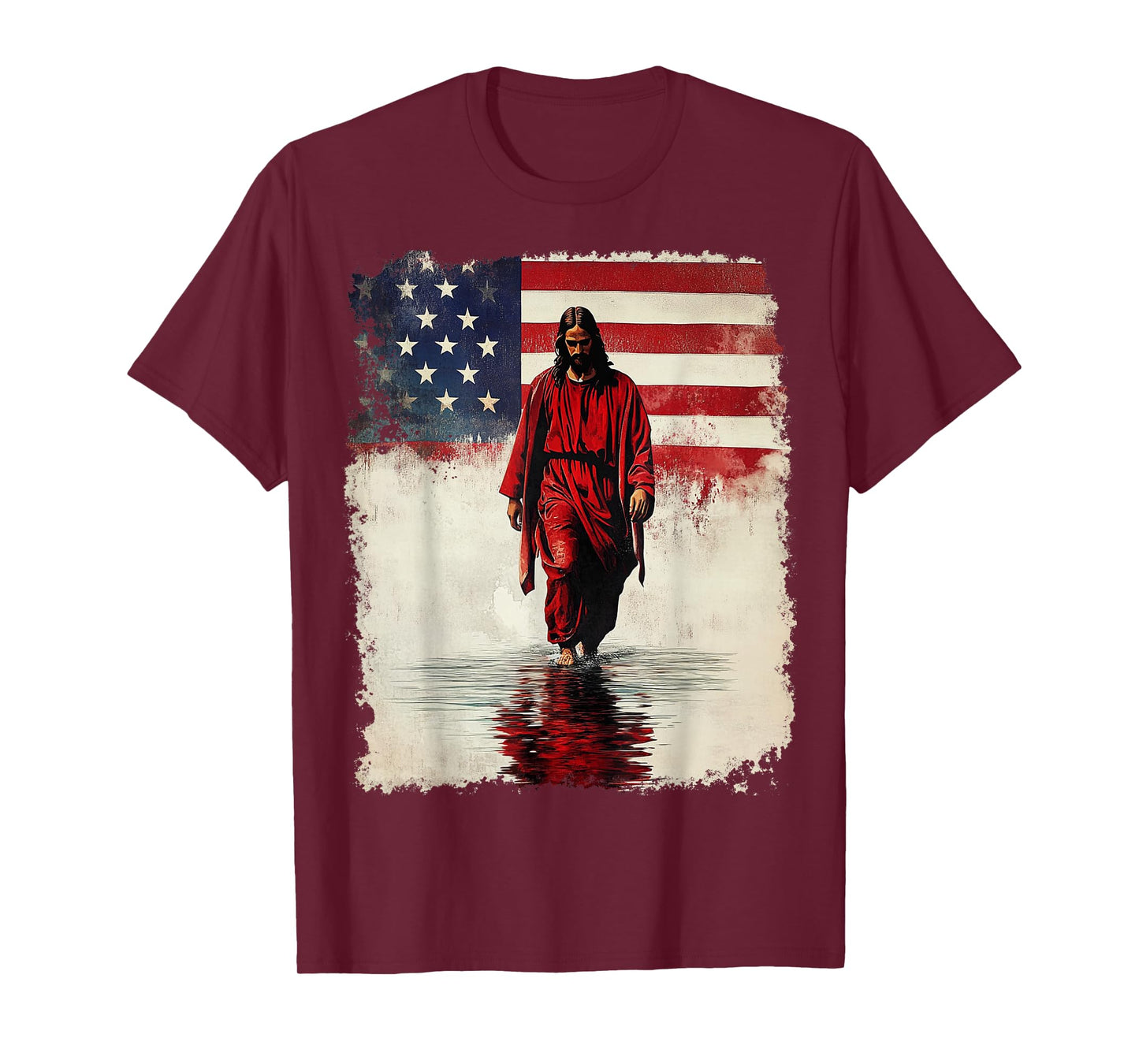 American Flag Jesus T-Shirt