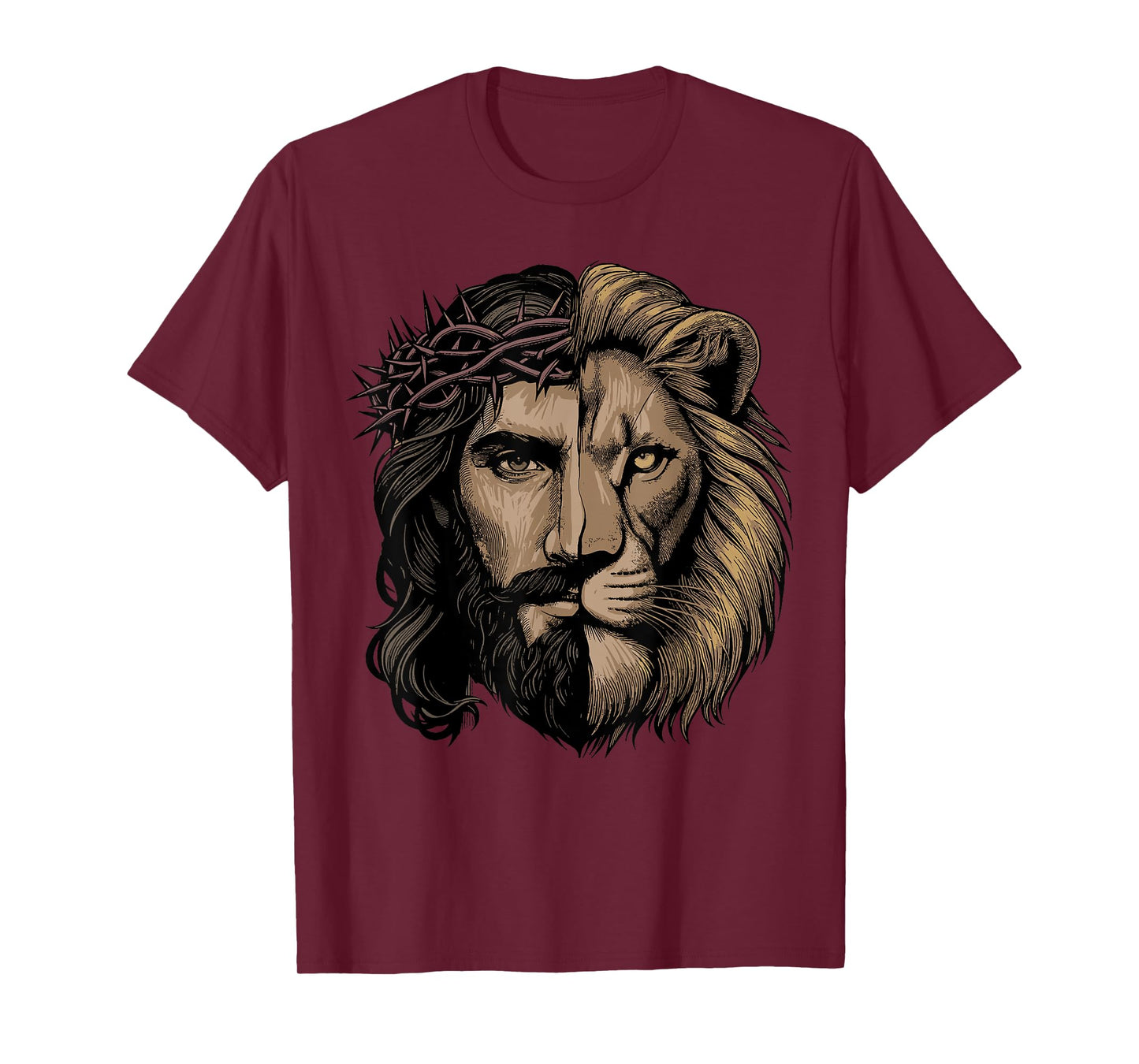 Jesus Shirt Christian Inspiration Jesus Lion Of Judah T-Shirt
