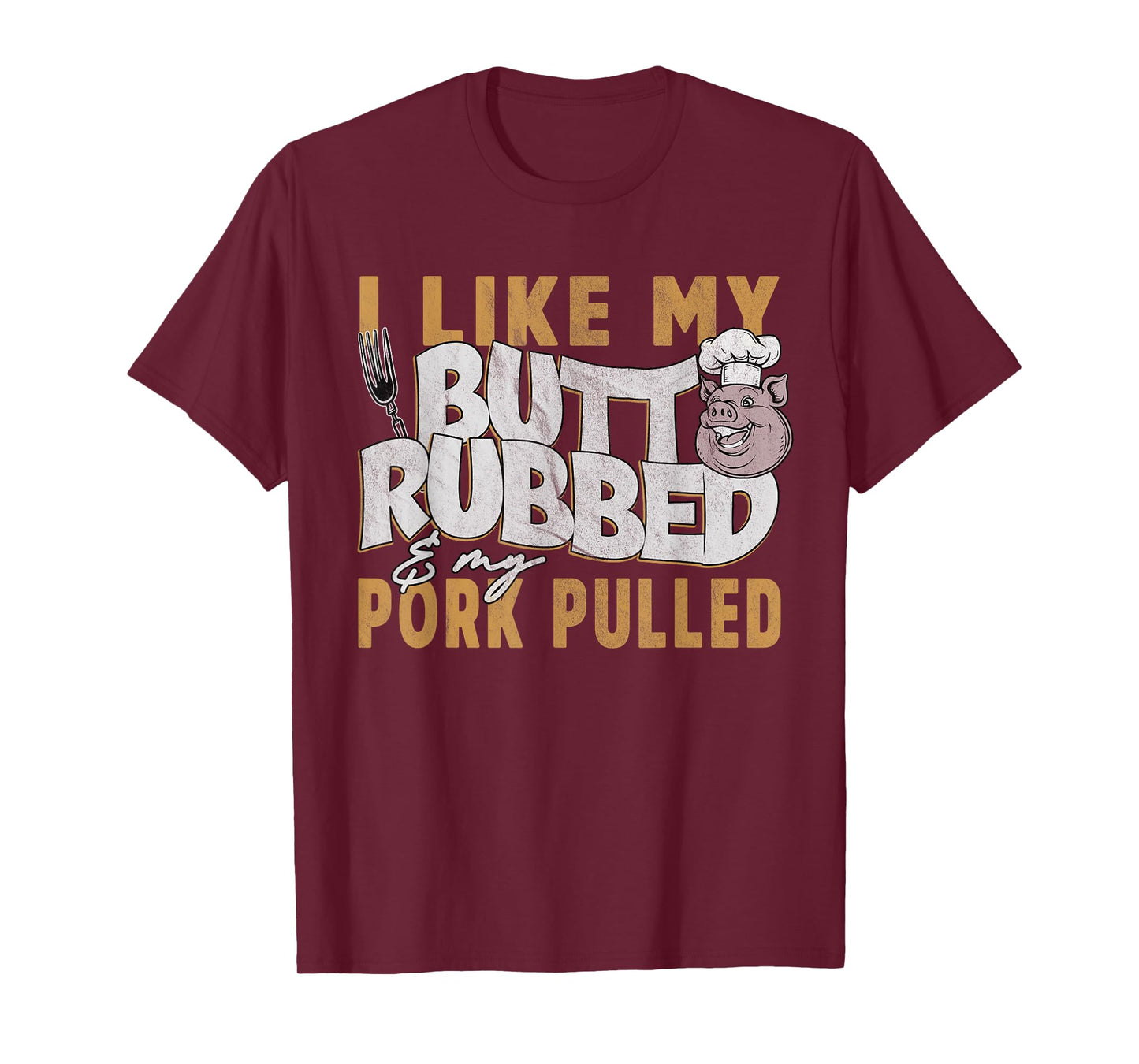 Funny BBQ Grilling Quote Pig Pulled Pork Men Women T-Shirt