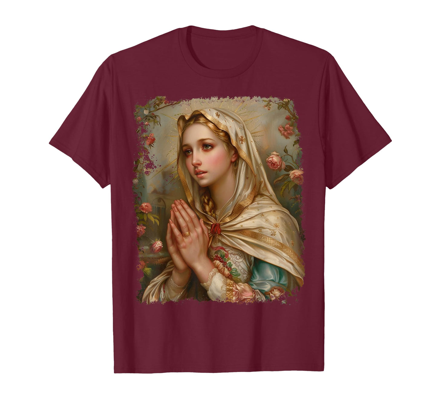 Mother of Jesus Christ Saint Mary Christian T-Shirt