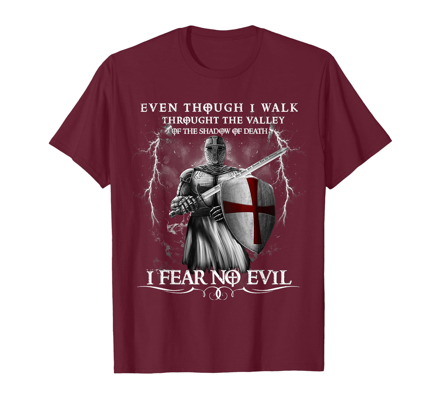 Knight Templar I Am A Child Of God A Warrior Of Christ T-Shirt