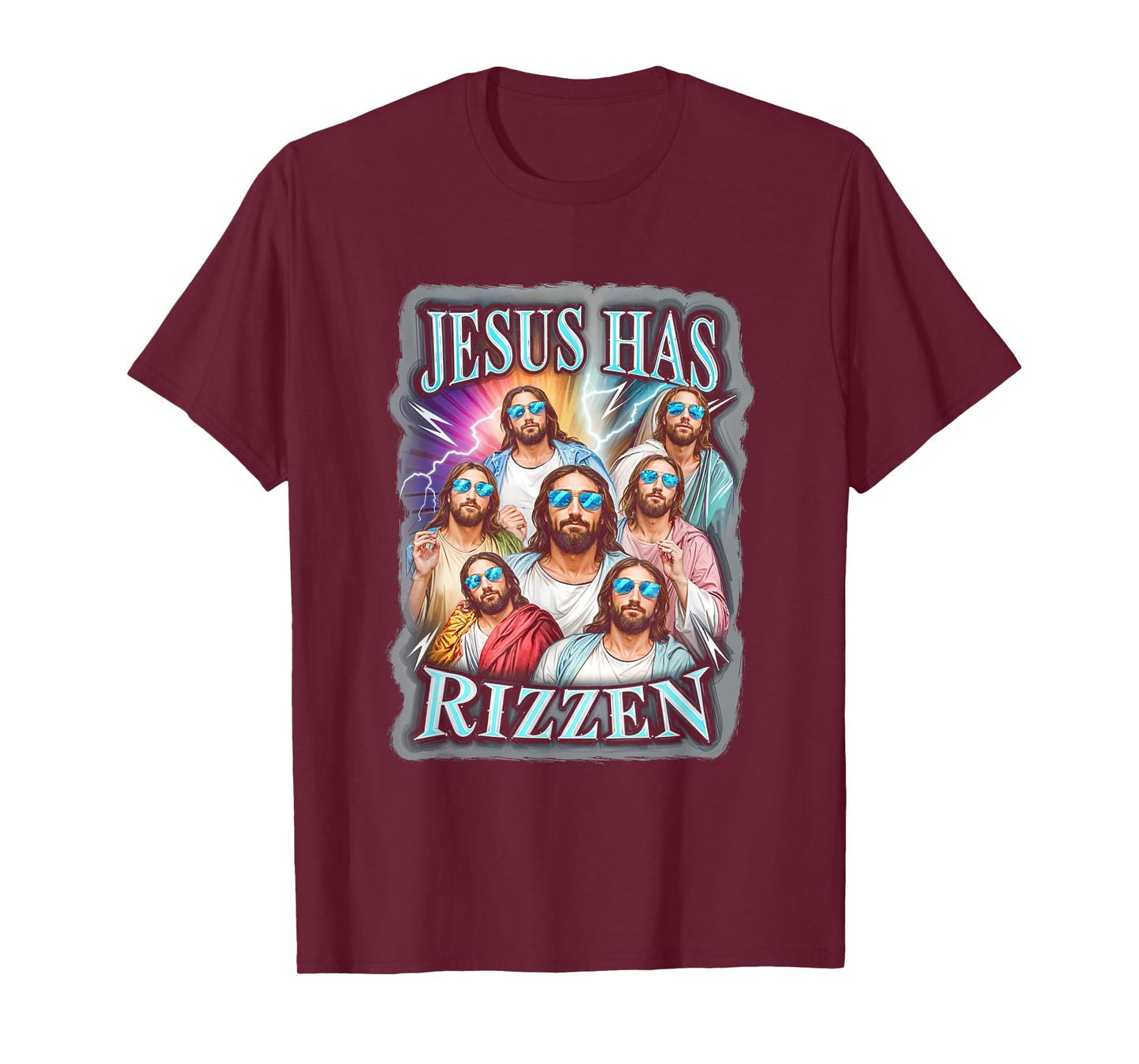 jesus has rizzen christian faith religion belief T-Shirt