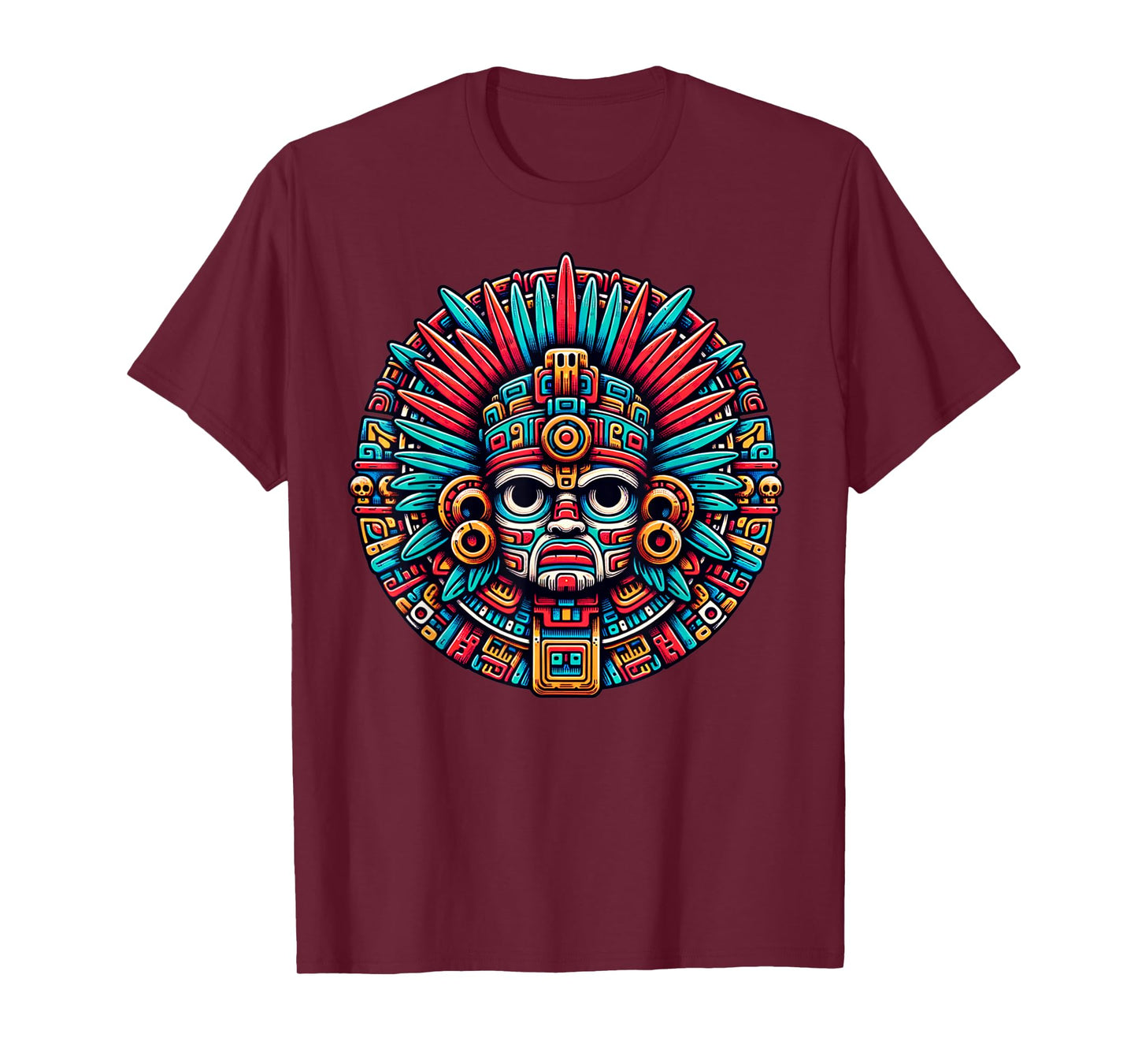 Aztec Mythological God and king of Mictlan Apparel Mictlantecuhtli Aztec God And Ancient Aztecs Mythology T-Shirt