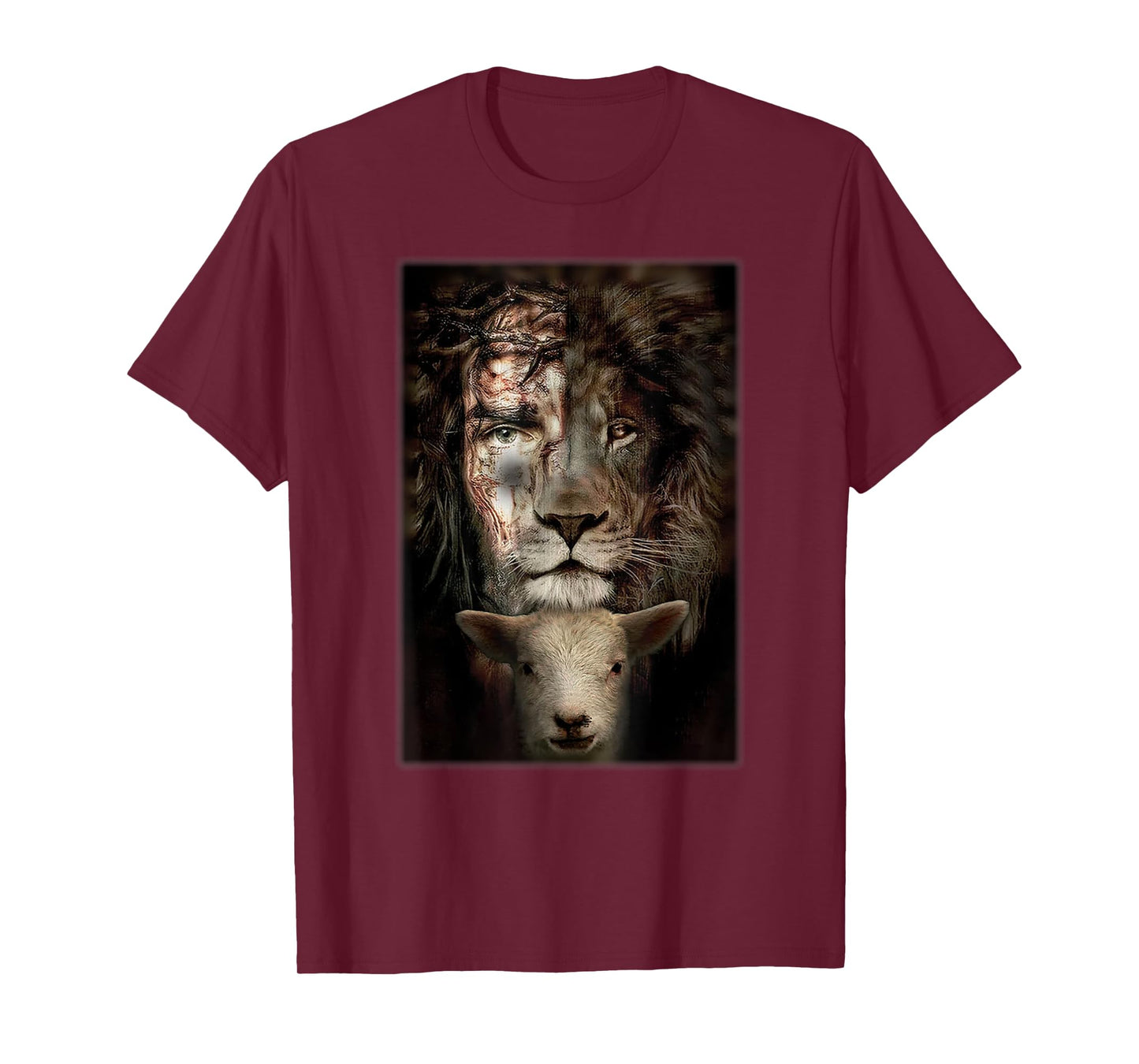 Jesus Lion Lamb Christian Lover T-Shirt