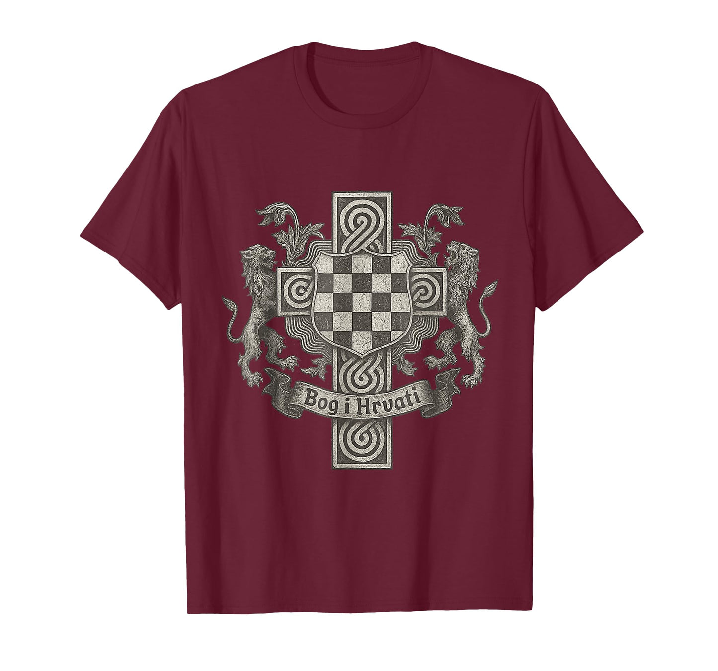 Bog I hrvati - God and Croatian saying Croatian Croatia T-Shirt