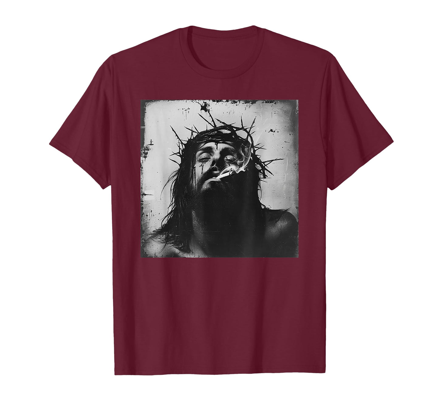 Cooler Jesus Christ Smokes, Resistance, Rebellious Jesus T-Shirt