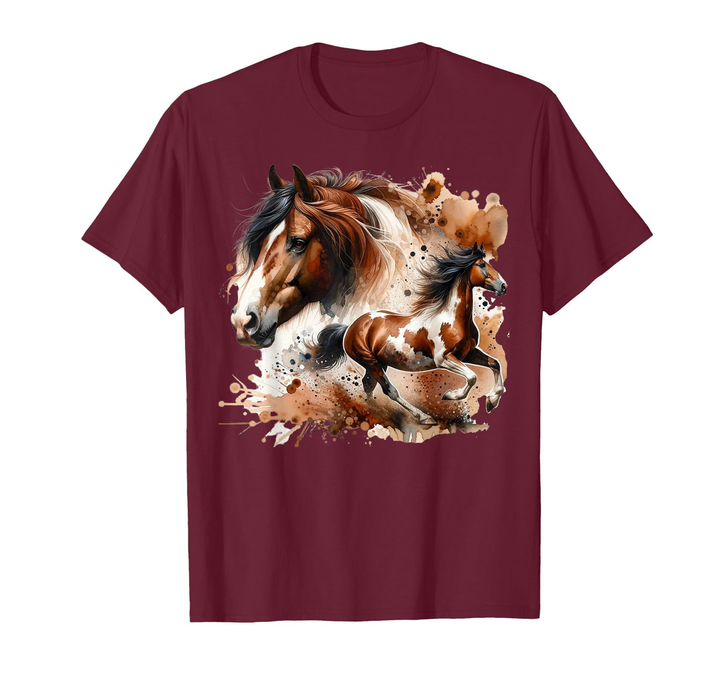 Bay Paint Quarter Horses T-Shirt