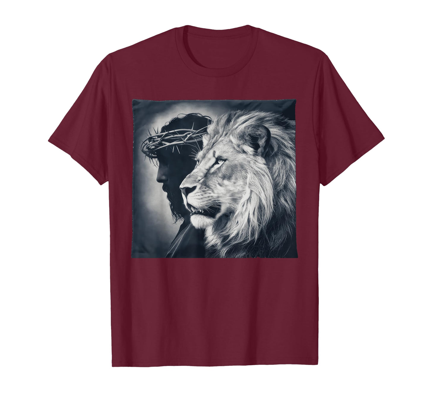 Lion of Judah Christian Cross T-Shirt