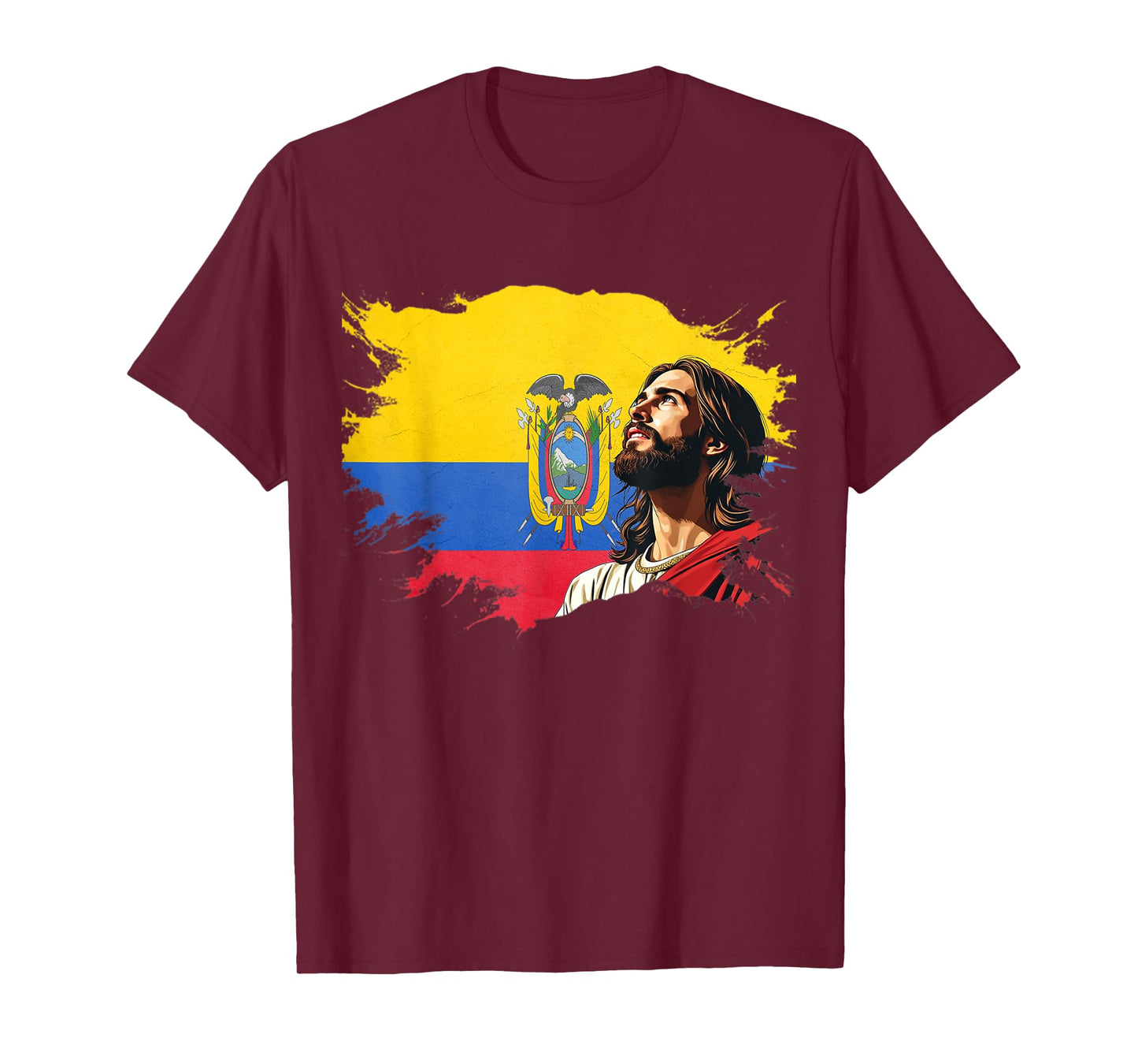 Ecuadorian Heritage Proud Christian T-Shirt