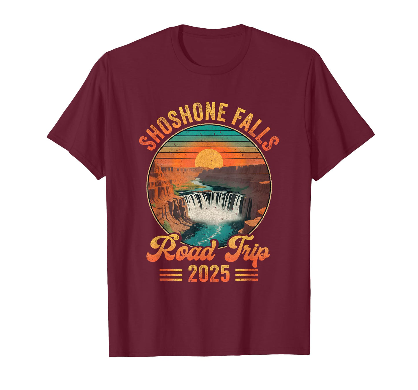 Shoshone Falls Road Trip 2025 Summer Vacation Family T-Shirt