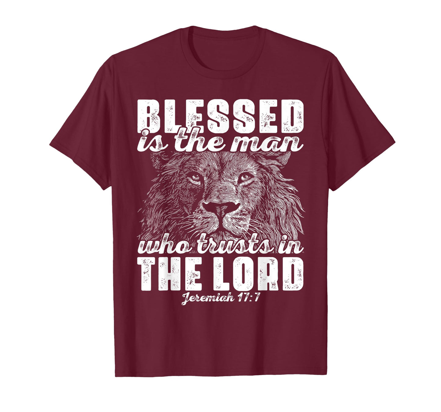 Christian Jesus Christ Lion of Judah Faith Trust in The Lord T-Shirt