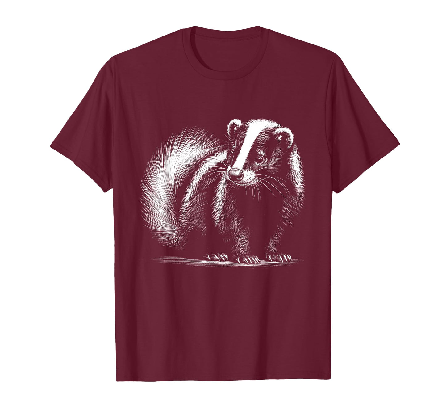 Skunk Lover Art Design For Men And Women T-Shirt