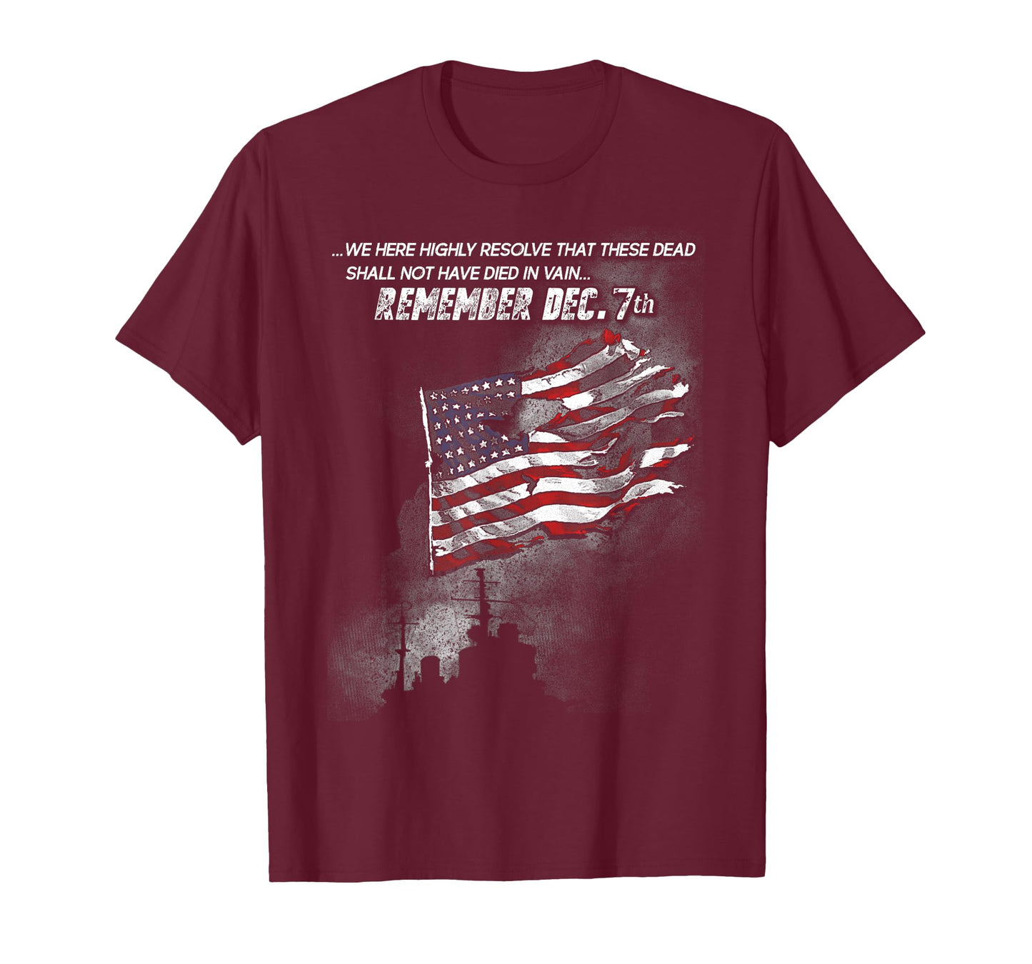Pearl Harbor: Remember Dec. 7th T-Shirt