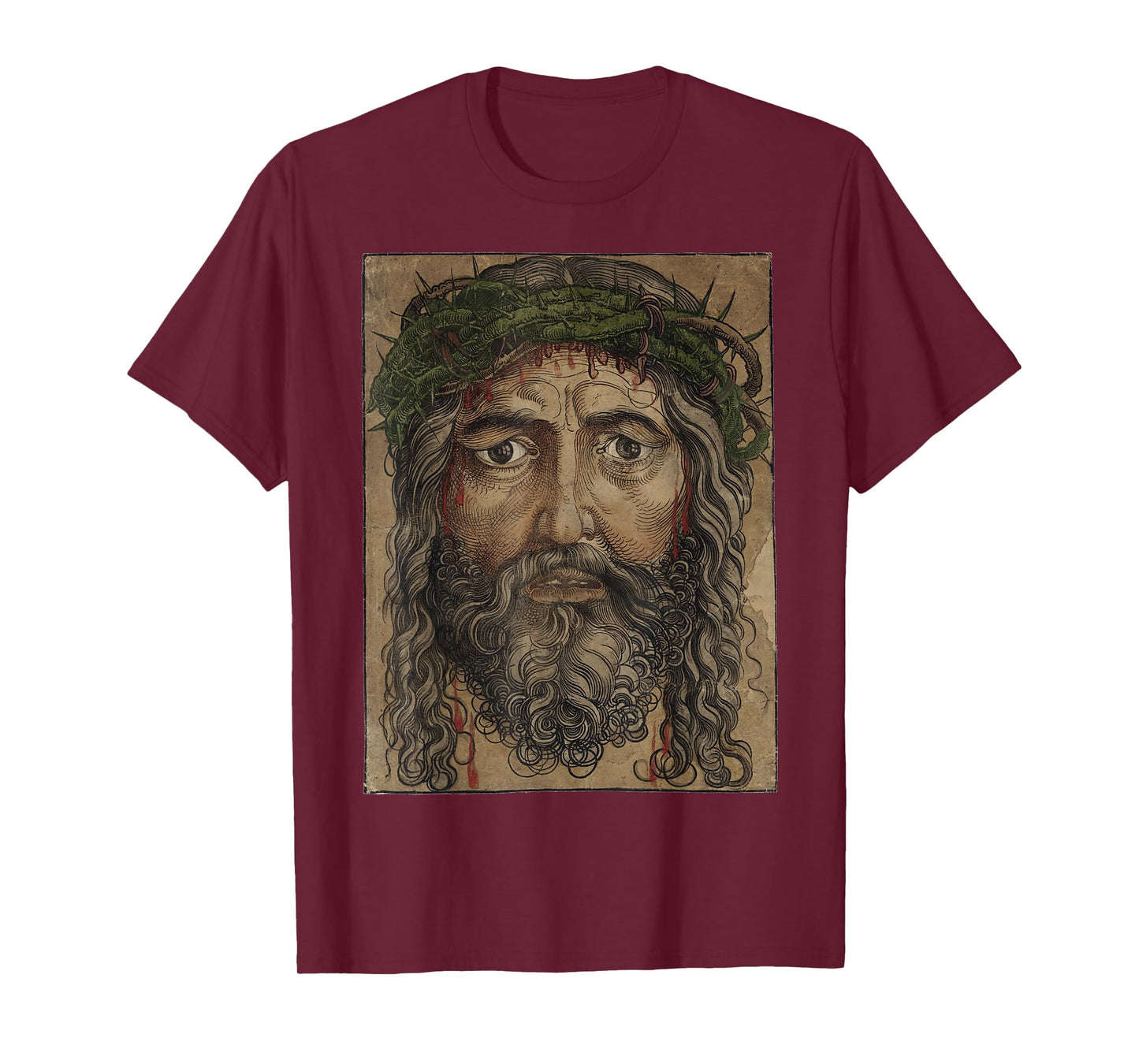 Jesus face Jesus Christ Catholic Church T-Shirt