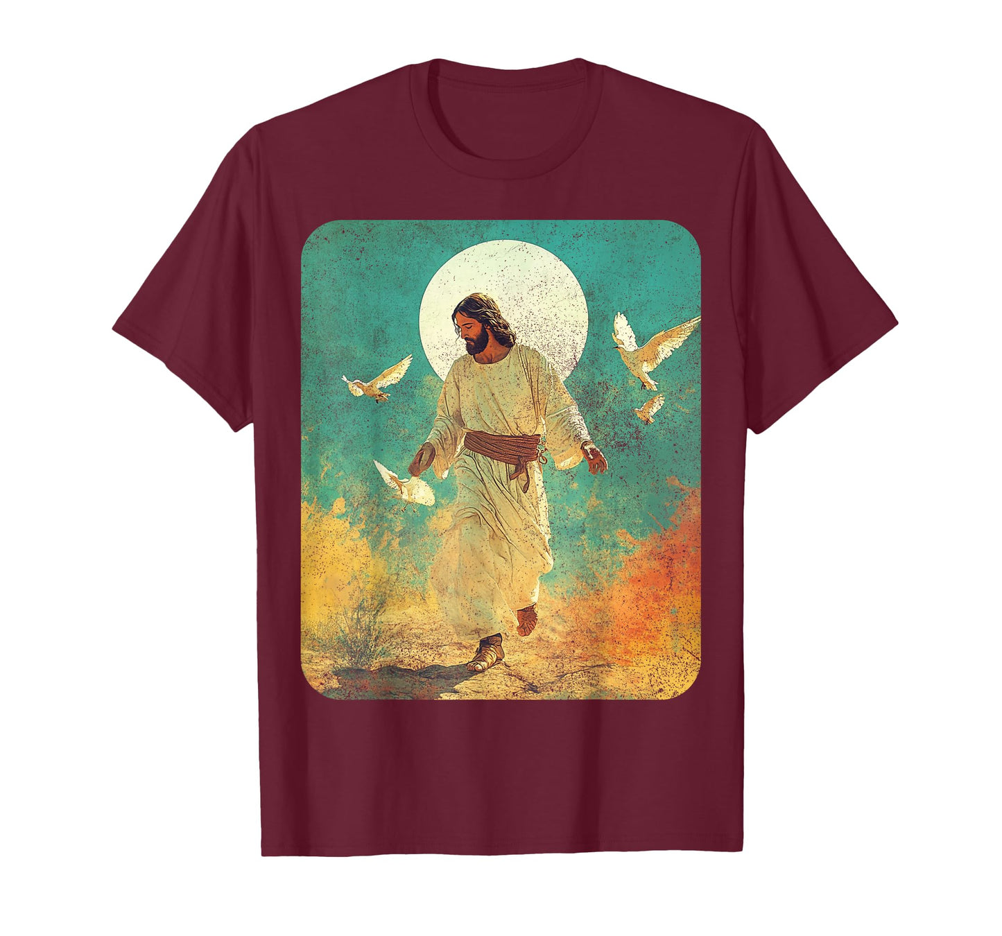 Jesus Christ Graphic Design T-Shirt