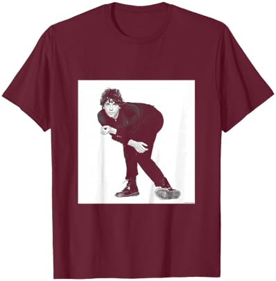 Micheal Hutchence INXS Singer By Simon Fowler T-Shirt - T-Shirt | Maroon