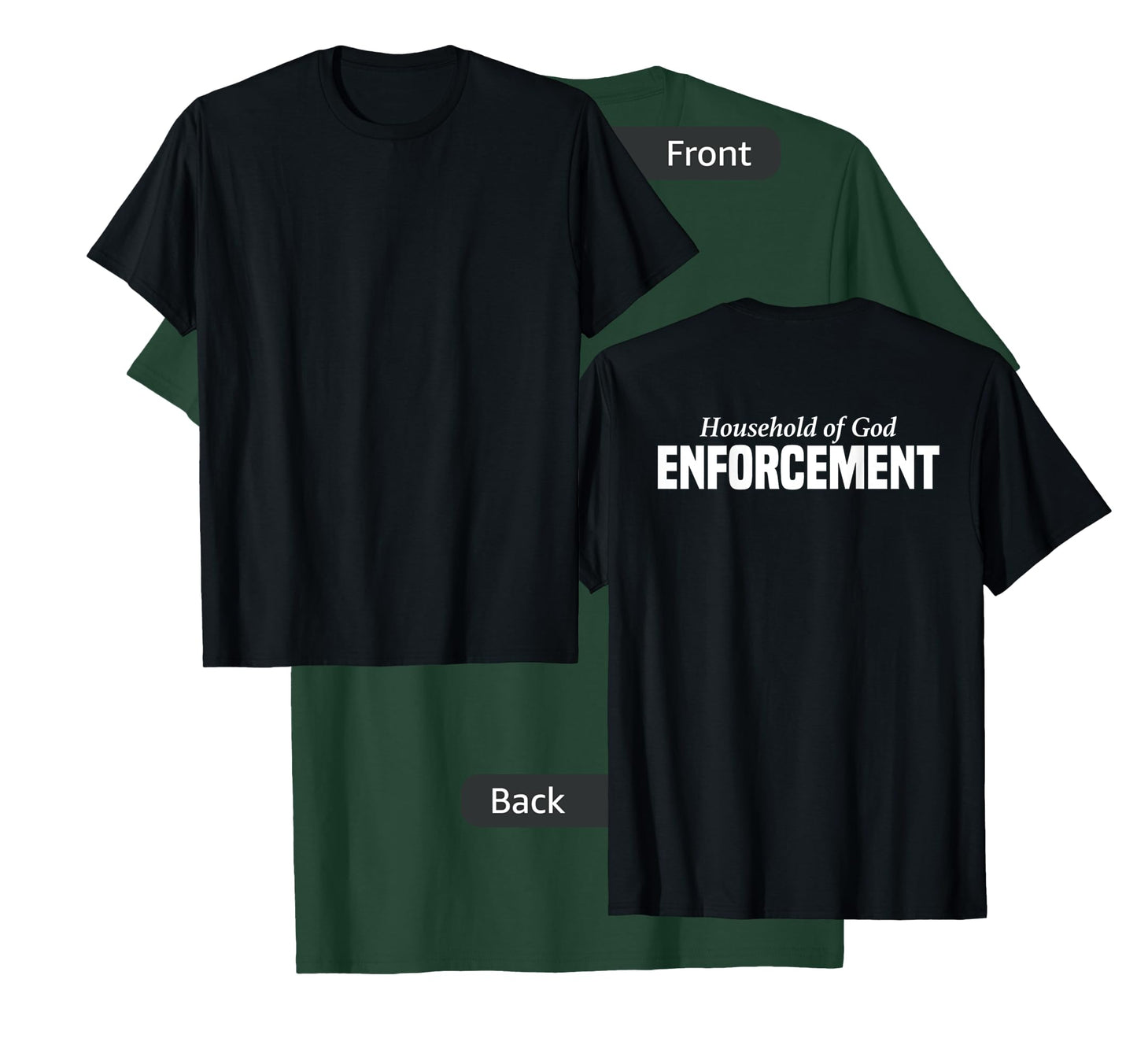 Church Security T-Shirt for Pastors Law Enforcement Worship