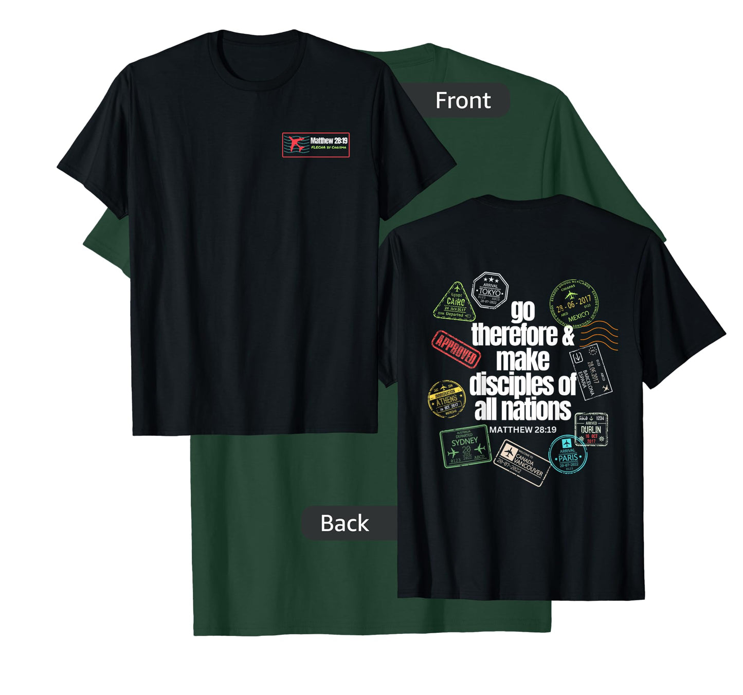 GREAT COMMISSION (front logo) T-Shirt