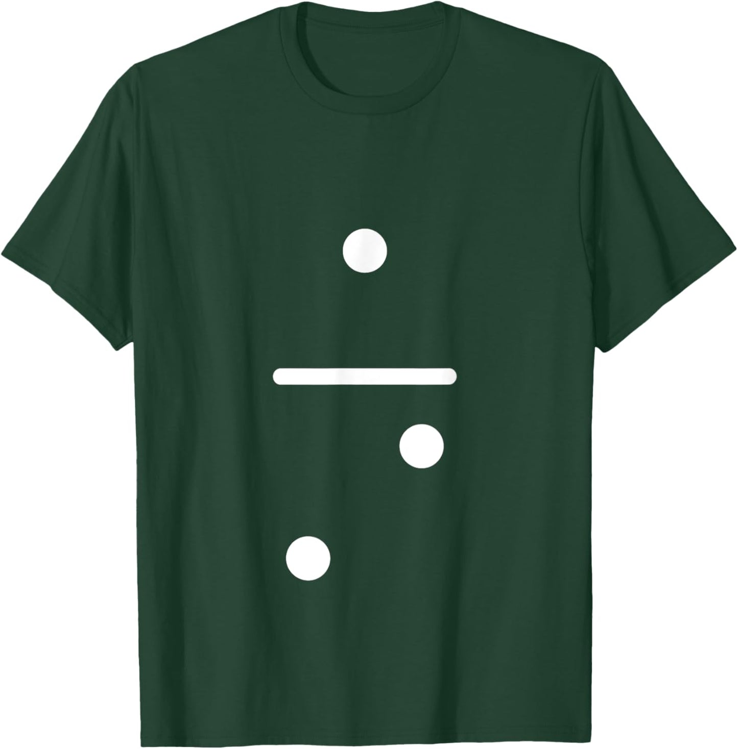 Domino Game 1 2 Dots Matching Halloween Group Costume T-Shirt - T-Shirt | Forest
