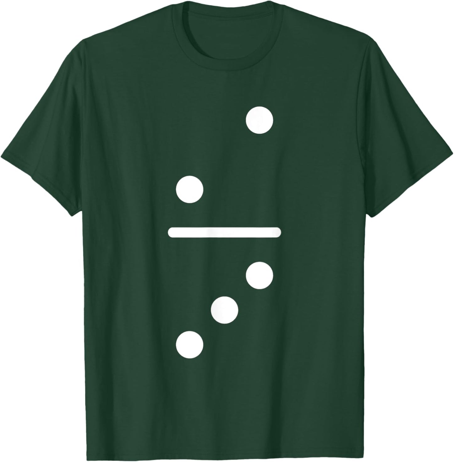 Domino Game 2 3 Dots Matching Halloween Group Costume T-Shirt - T-Shirt | Forest