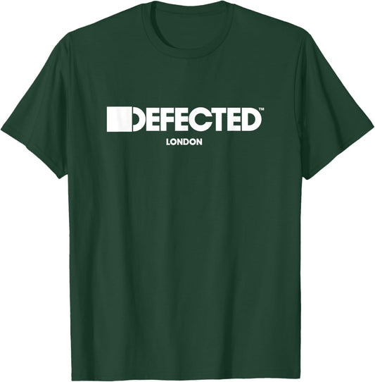 Defected London White Print T-Shirt - T-Shirt | Forest