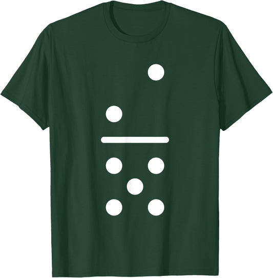 Domino Game 2 5 Dots Matching Halloween Group Costume T-Shirt - T-Shirt | Forest