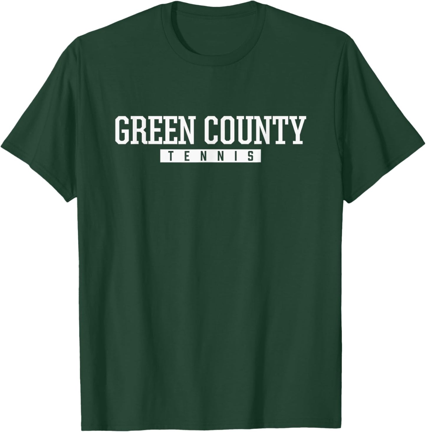 Green County High School Tennis T-Shirt - T-Shirt | Forest
