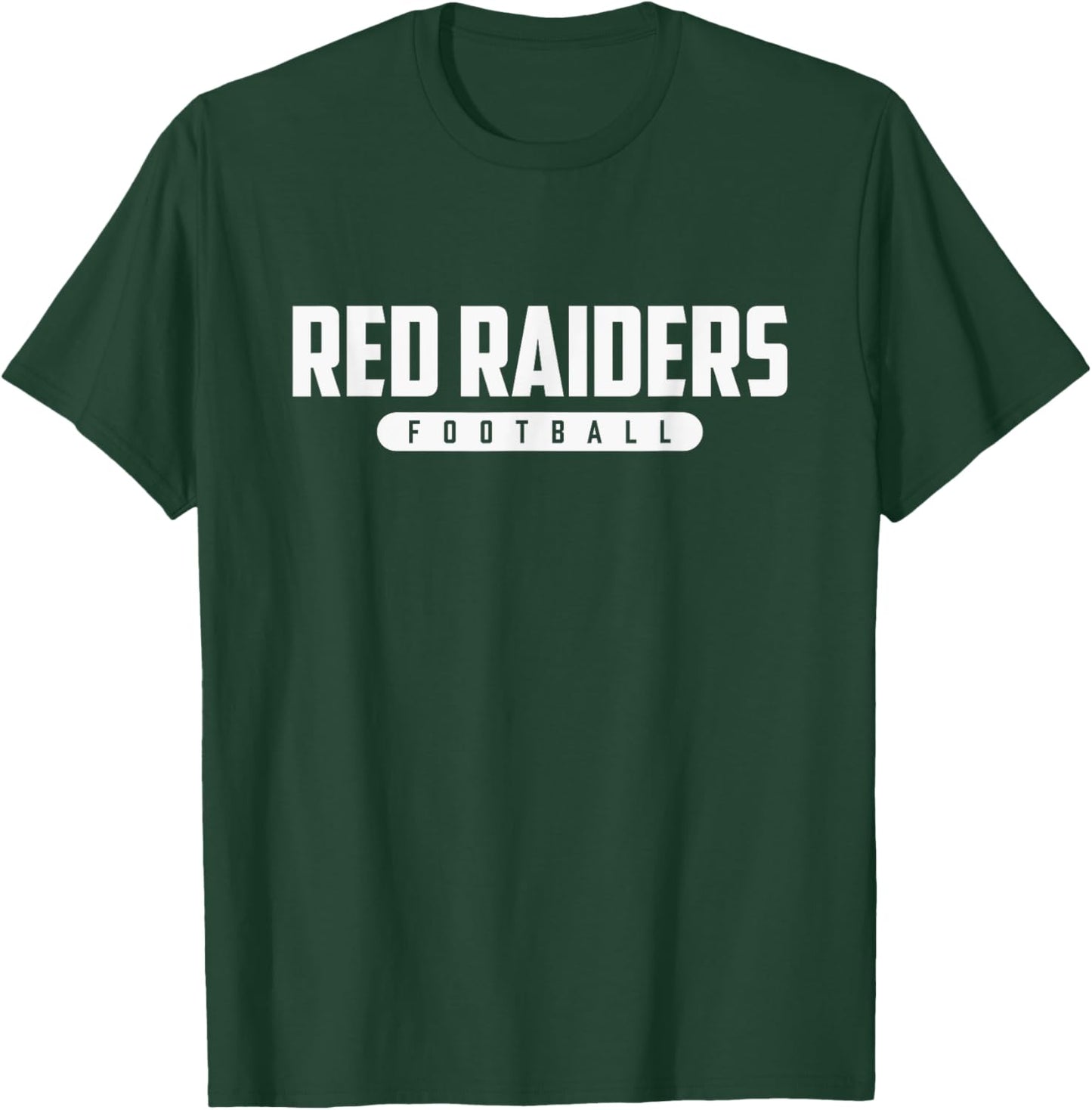 Greenville Red Raiders Football T-Shirt - T-Shirt | Forest