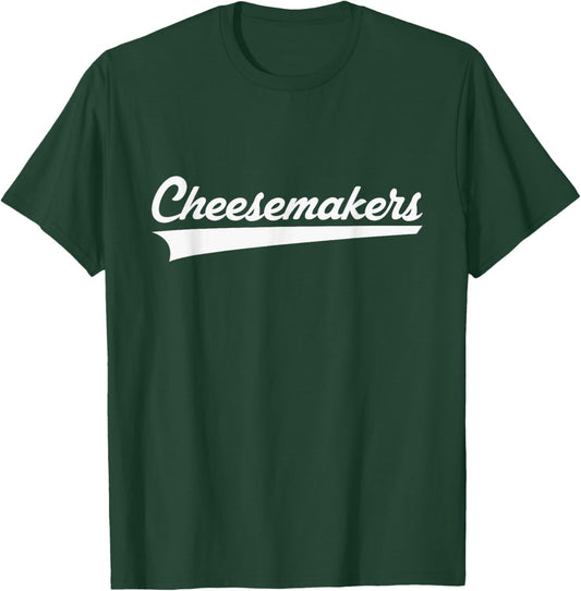 Monroe Cheesemakers Vintage Swoosh T-Shirt - T-Shirt | Forest