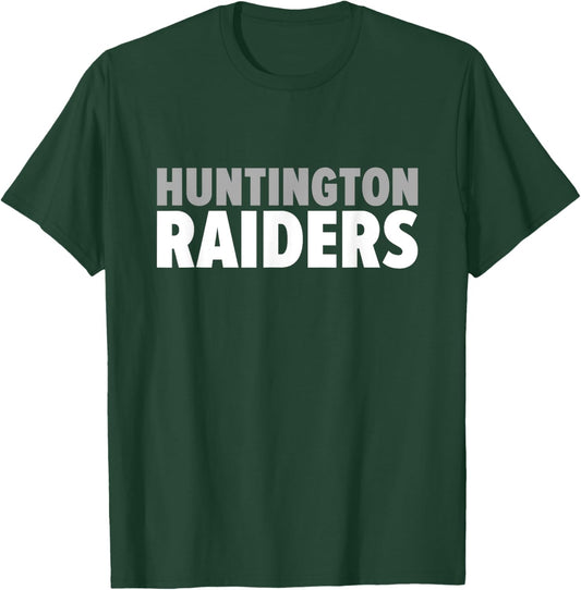 Huntington Raiders Bold T-Shirt - T-Shirt | Forest