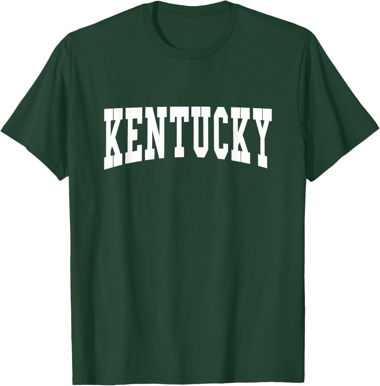 Kentucky - Throwback Design T-Shirt - T-Shirt | Forest