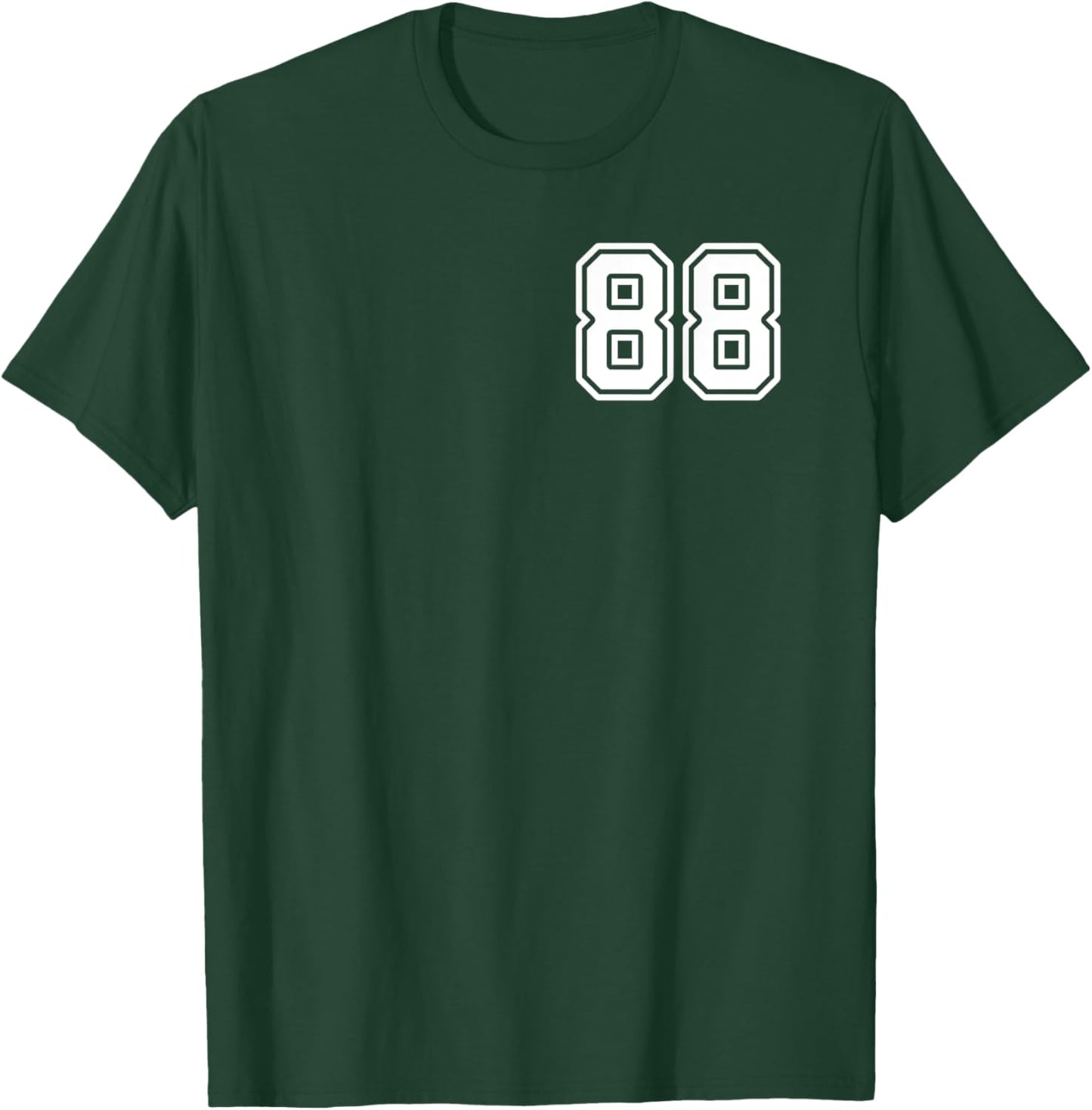 Number 88 Shirt #88 Player Sports Team Men Women Kids T-Shirt - T-Shirt | Forest
