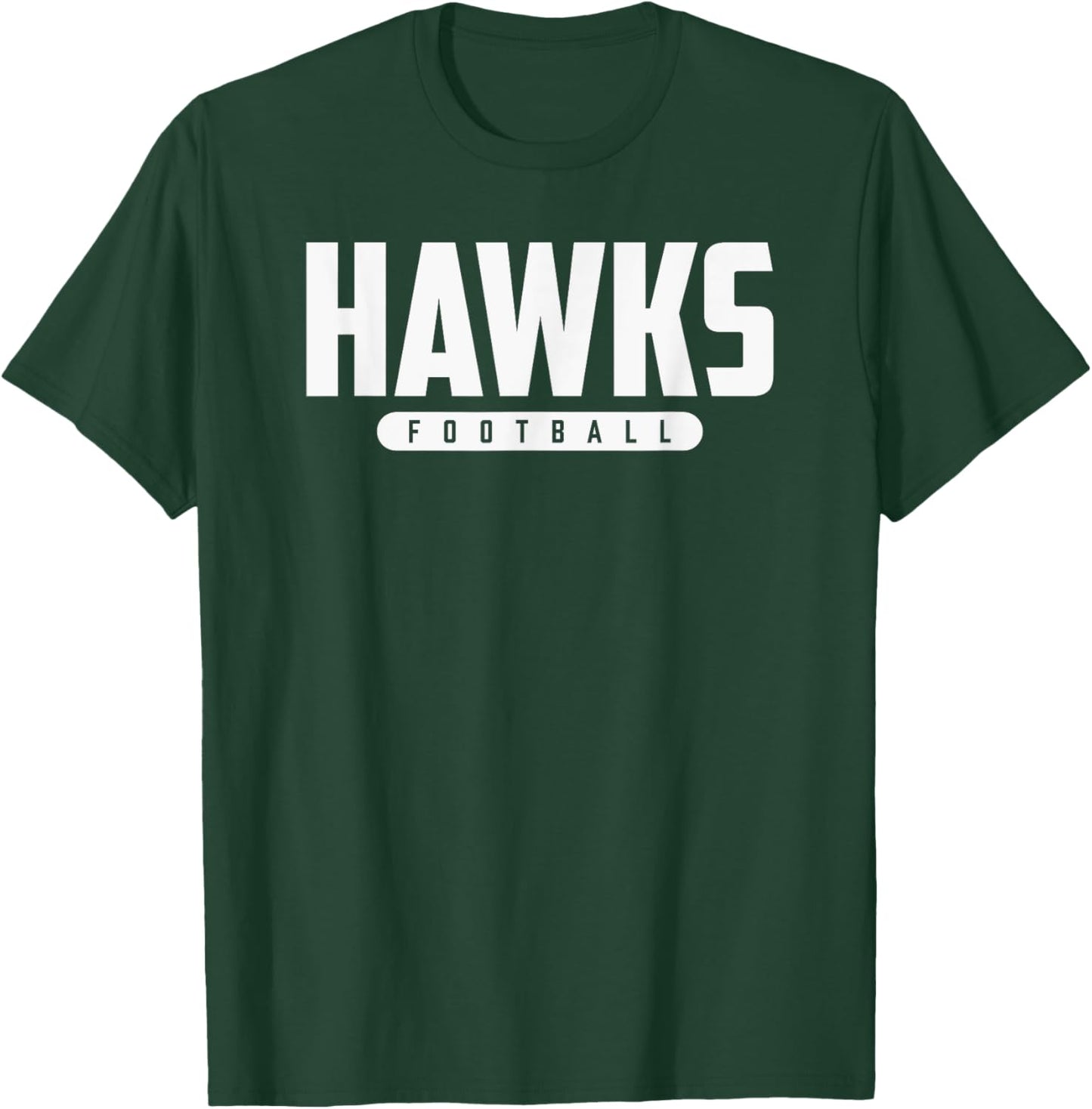 Haddon Township Hawks Football T-Shirt - T-Shirt | Forest