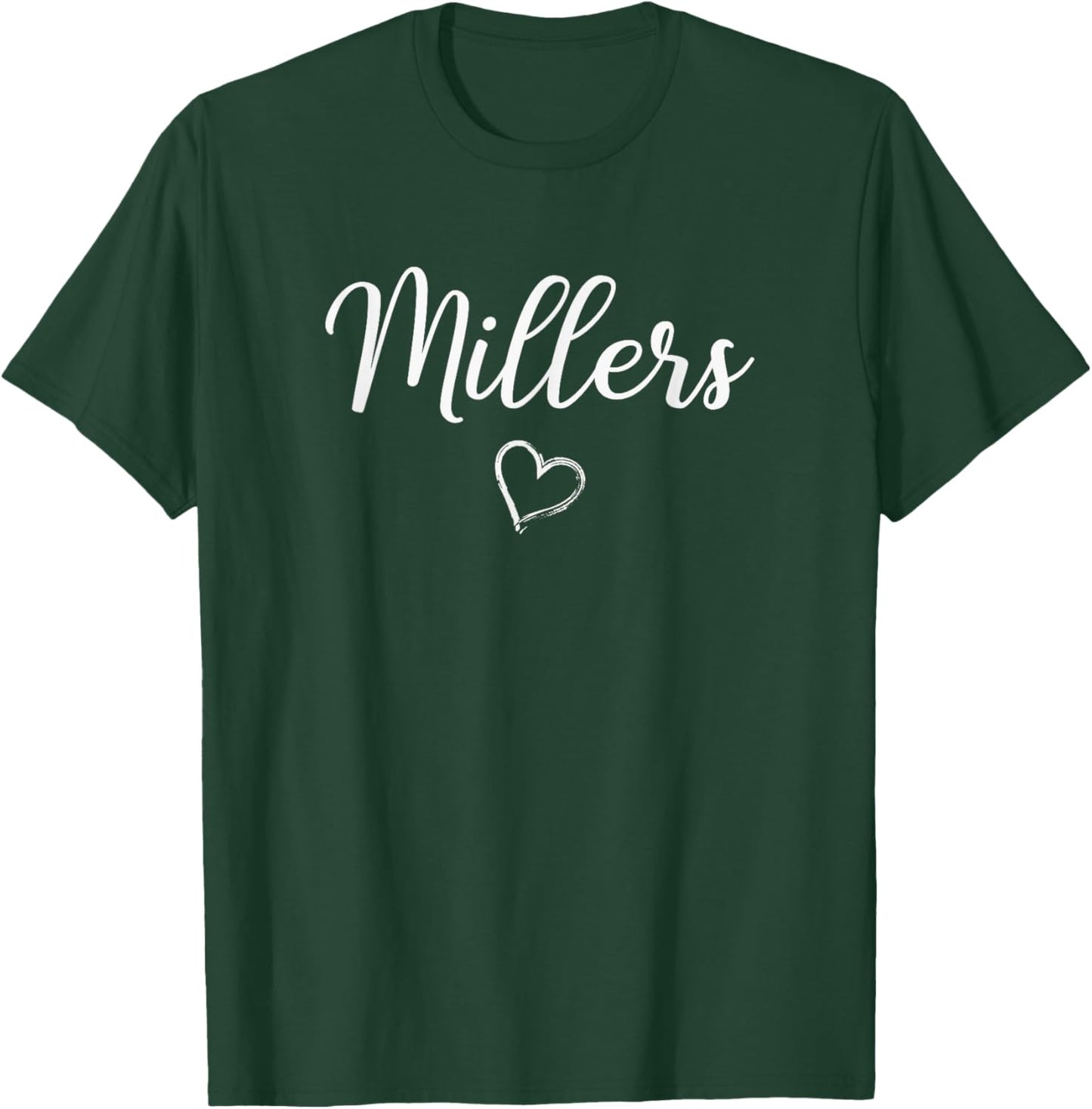 Yukon Millers Above Small Heart T-Shirt - T-Shirt | Forest