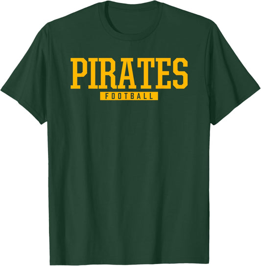 Kaplan Pirates Football HS T-Shirt - T-Shirt | Forest