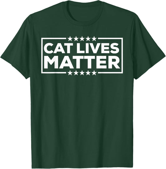 Donald Trump 2024 Cats, Cat Lives Matter Trump T-Shirt - T-Shirt | Forest