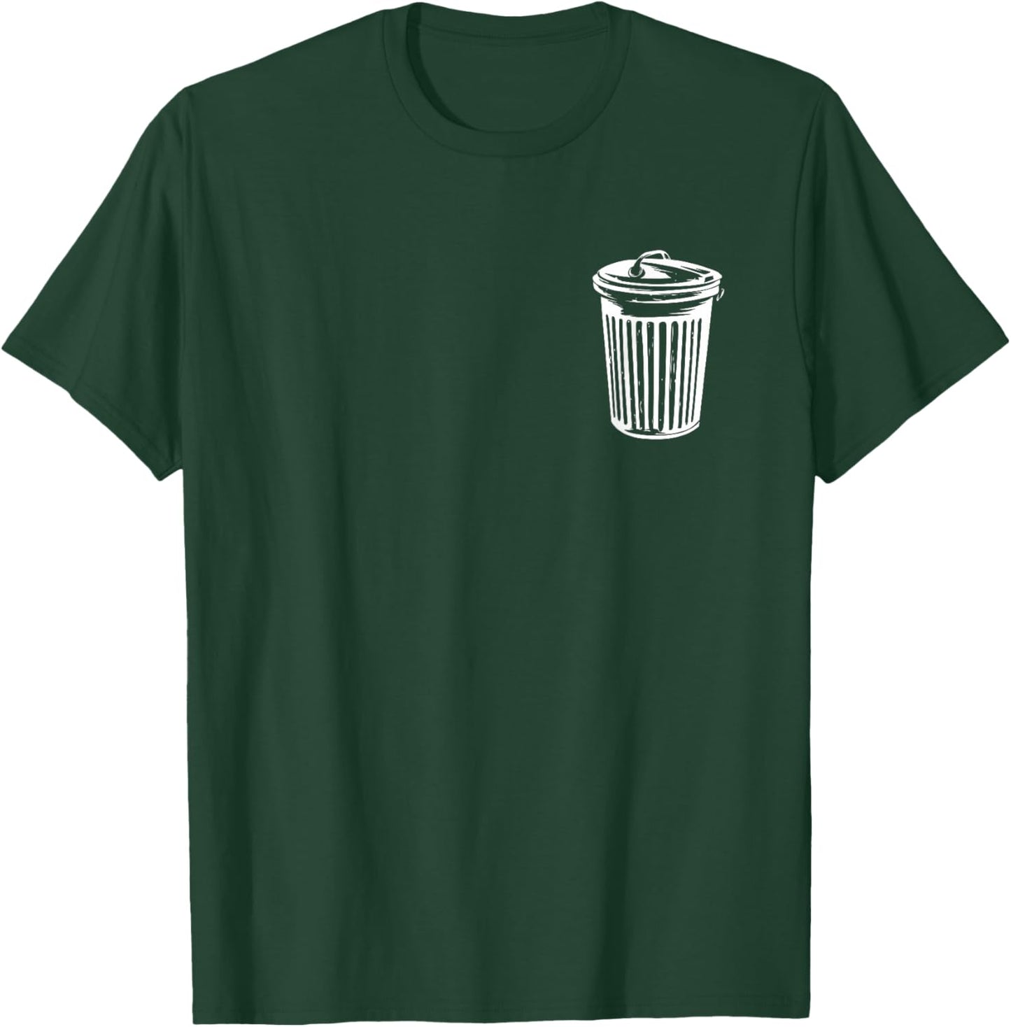 Trash Can Halloween Costume Garbage Can Trashcan Costume T-Shirt - T-Shirt | Forest