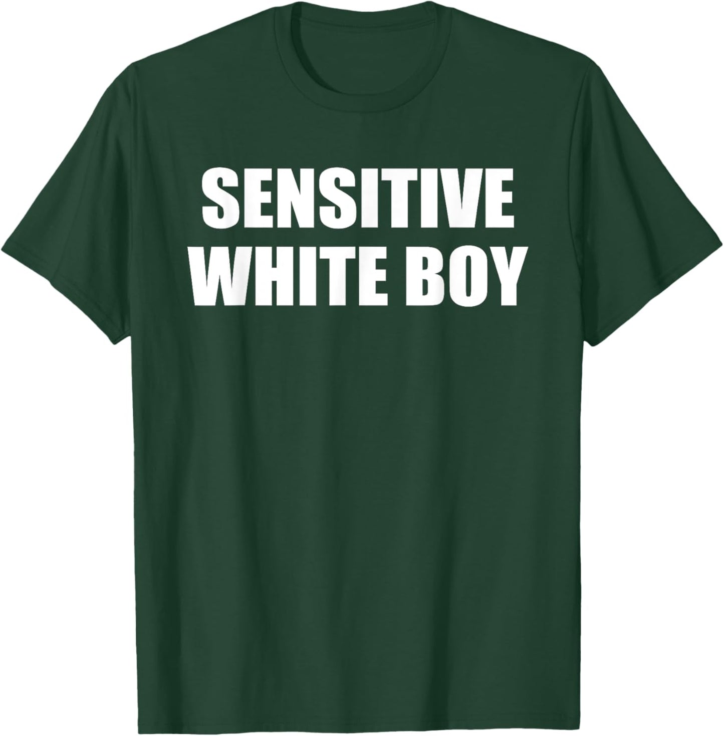 Sensitive White Boy Apparel T-Shirt - T-Shirt | Forest