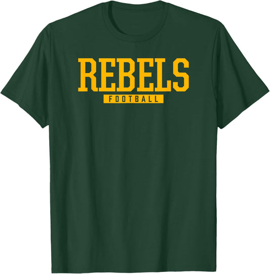Stewart County Rebels Football HS T-Shirt - T-Shirt | Forest