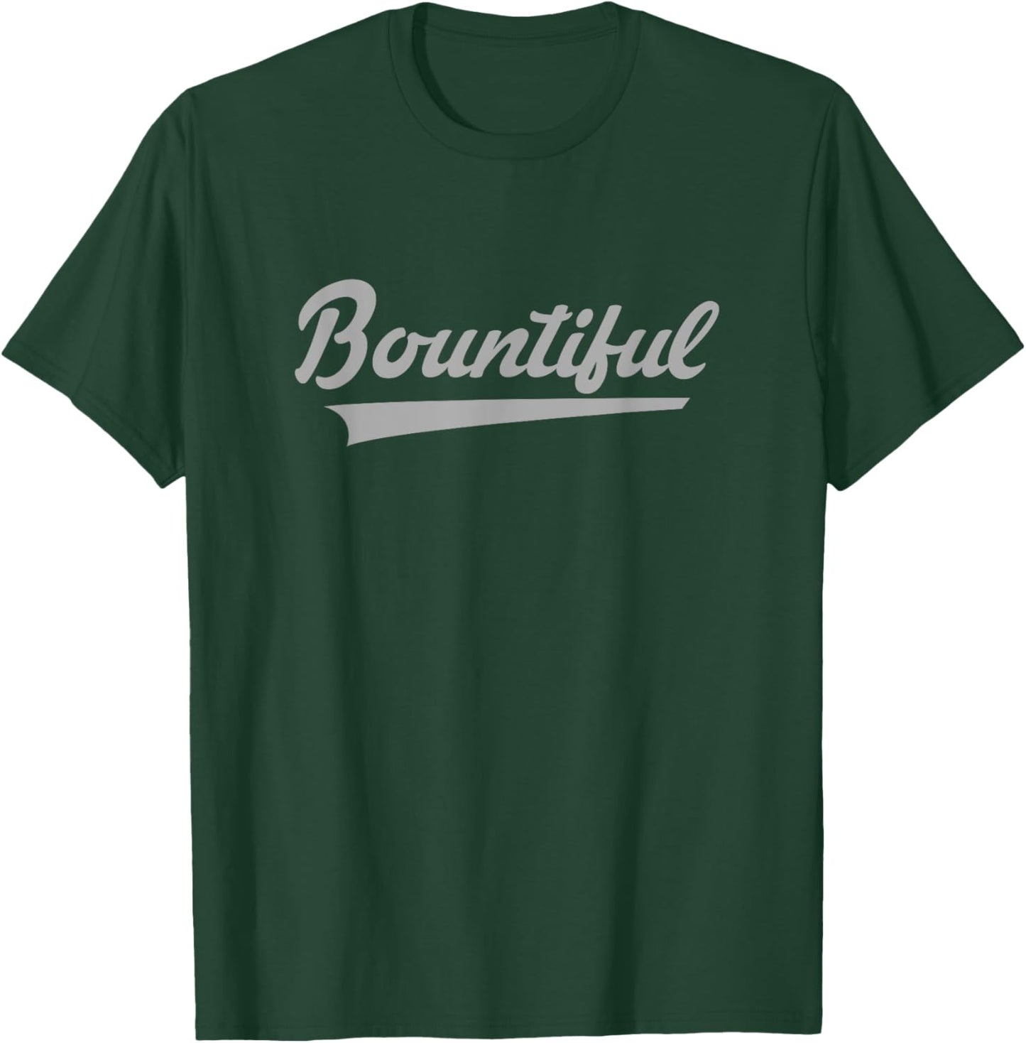 Bountiful High School Vintage Swoosh T-Shirt - T-Shirt | Forest