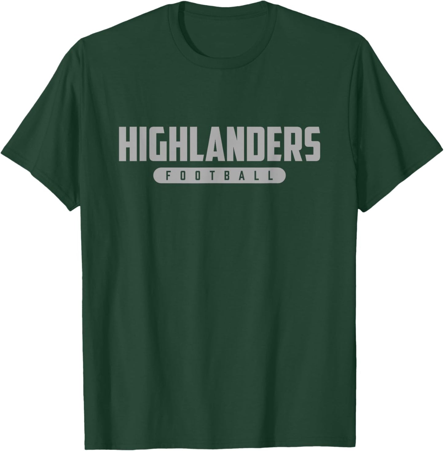 Peabody Highlanders Football T-Shirt - T-Shirt | Forest