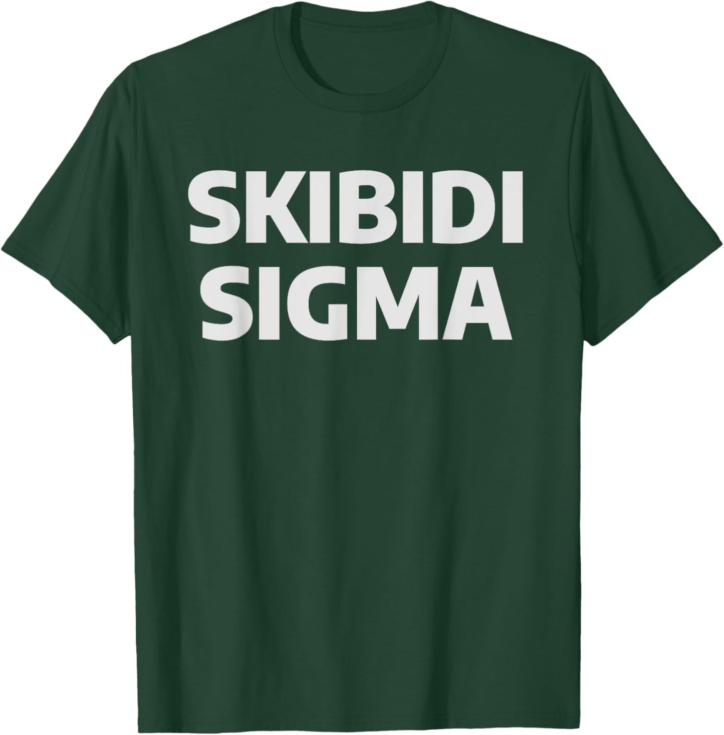 Skibidi Sigma - Funny Skibidi Rizzler IYKYK Teen Slang T-Shirt - T-Shirt | Forest