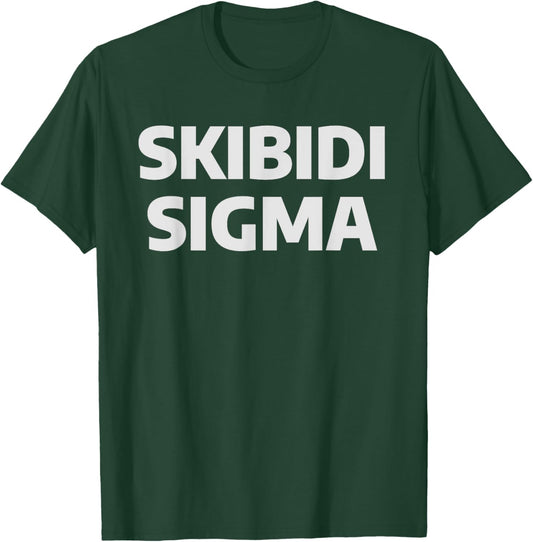 Skibidi Sigma - Funny Skibidi Rizzler IYKYK Teen Slang T-Shirt - T-Shirt | Forest