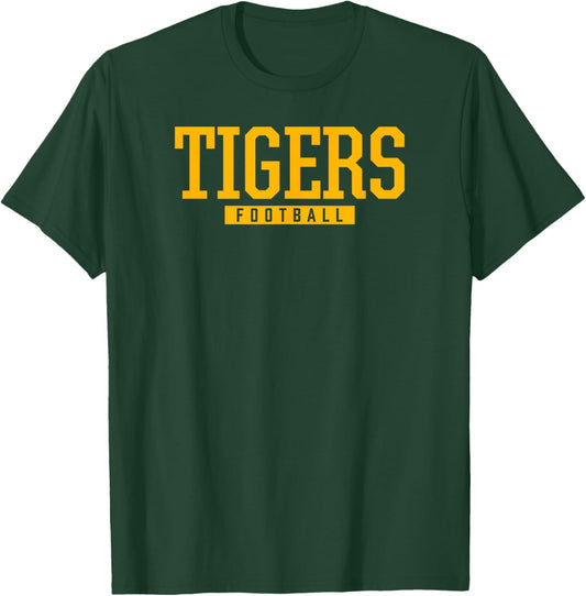 Columbia Tigers Football HS T-Shirt - T-Shirt | Forest
