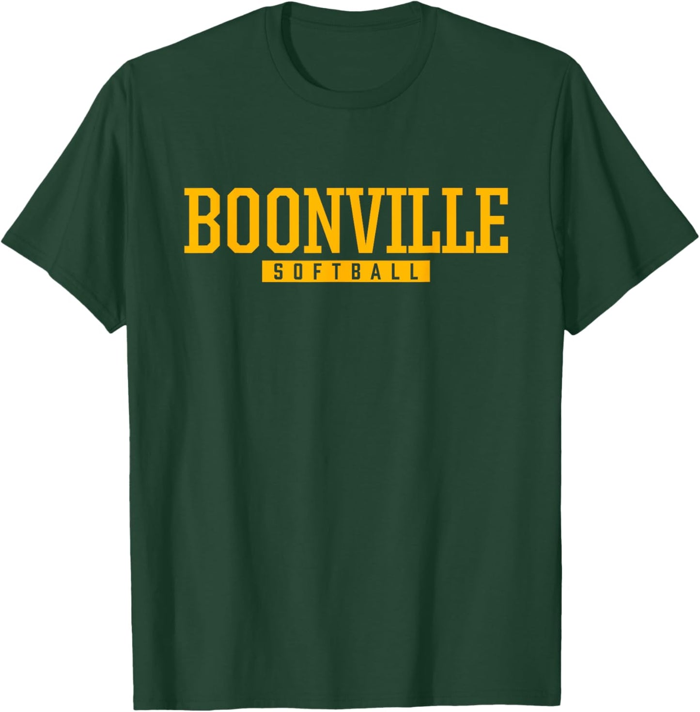 Boonville High School Softball T-Shirt - T-Shirt | Forest