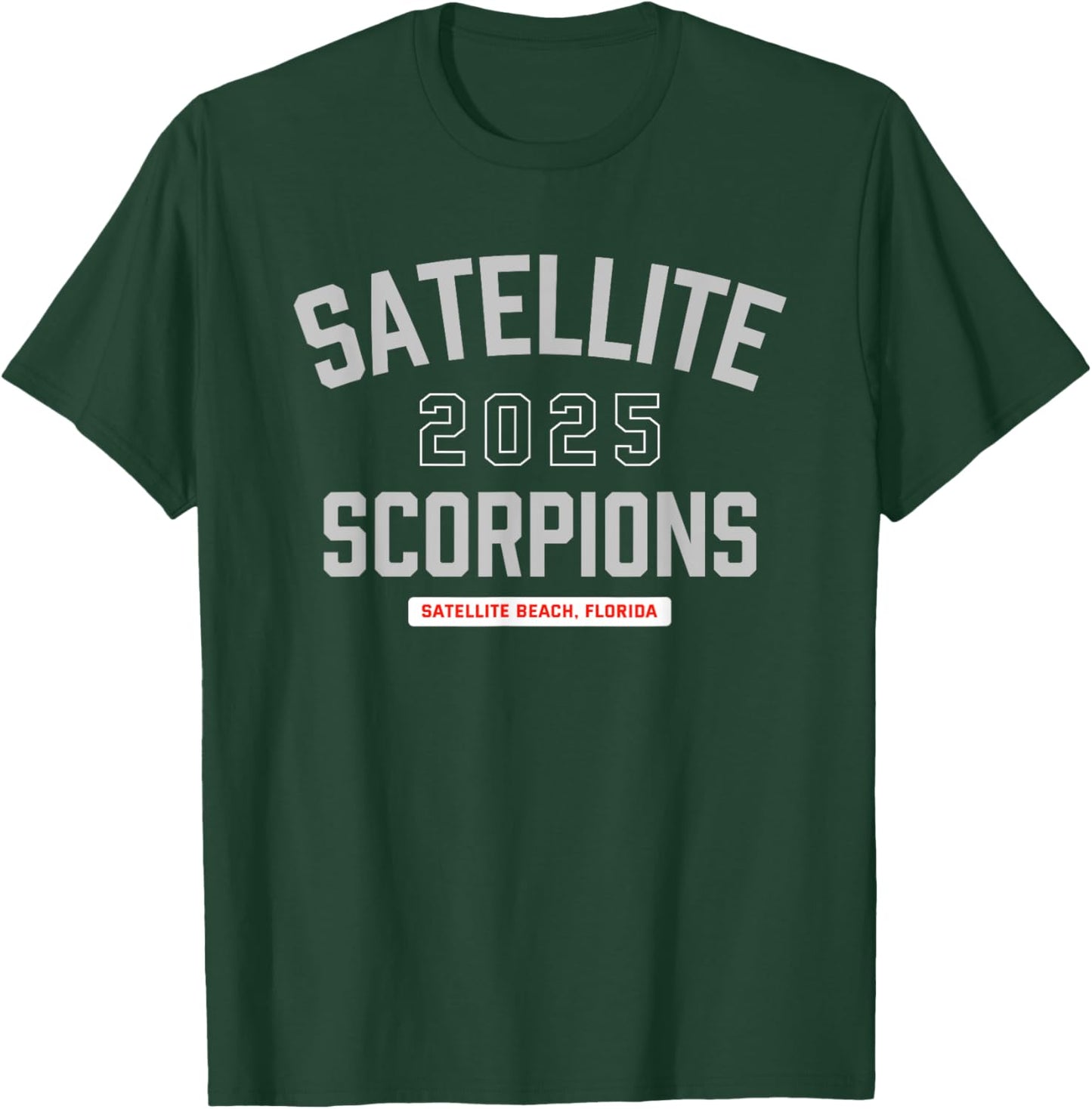 Satellite Scorpions Satellite Beach, Florida 2025 T-Shirt - T-Shirt | Forest