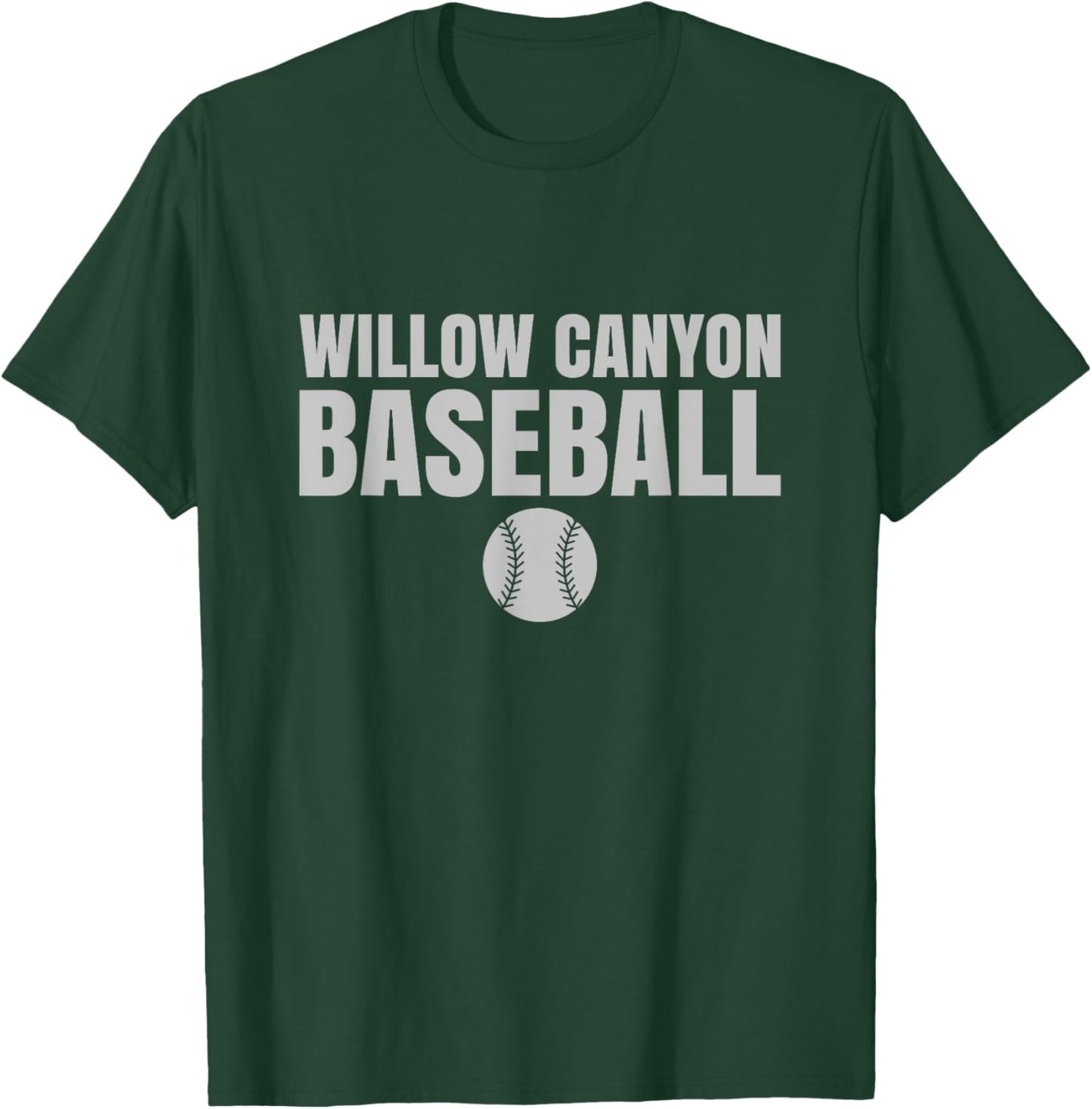Willow Canyon High School Baseball T-Shirt - T-Shirt | Forest